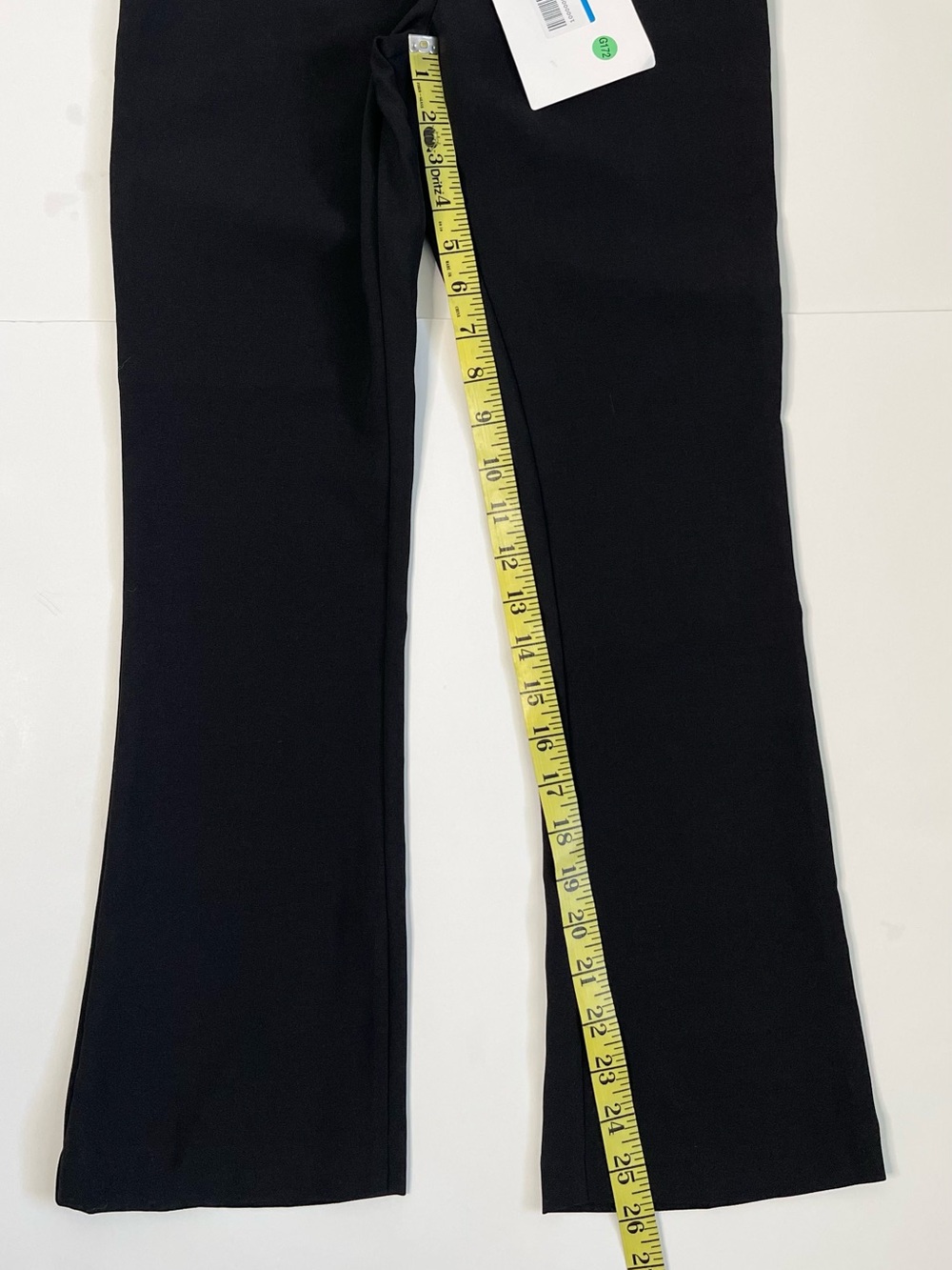 Milano Black Classic Straight-Leg Dress Pants. 40 - Picture 4 of 8